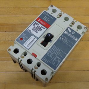 HMCP030H1: WESTINGHOUSE, CIRCUIT BREAKER 3 POLE, 30 AMP, 600 VAC / 250 VDC, STYLE NO. 6630CBG11
