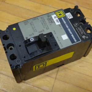 FAL26040:SQUARE D MOLDED CASE CIRCUIT BREAKER FAL26040