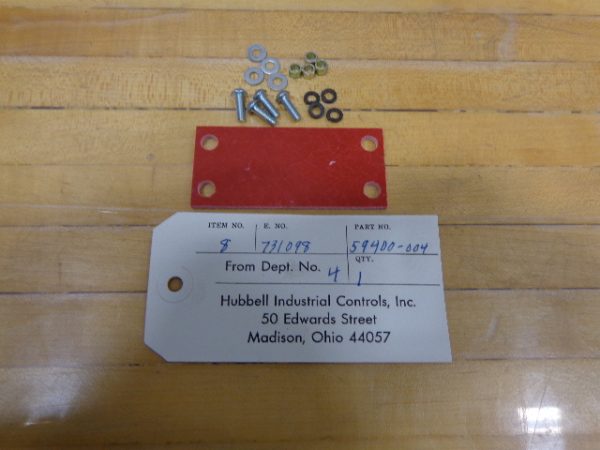 59400-004:HUBBEL INDUSTRIAL CONTROLS INC. 59400-004,HUBBEL INDUSTRIAL CONTROLS INC.