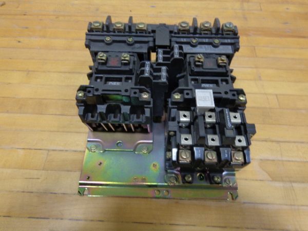 505-BOD: ALLEN BRADLEY, FULL VOLTAGE REVERSING STARTER, NEMA SIZE 1, 3PH, OPEN ENCLOSURE, BULLETIN 505, SERIES C, 110V 50Hz / 115-120V 60Hz COIL.