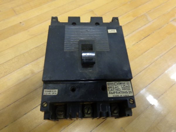 999320: SQUARE-D CIRCUIT BREAKER 999320,