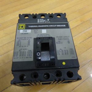 FAL36020:SQUARE D CIRCUIT BREAKER FAL36020,SQUARE D
