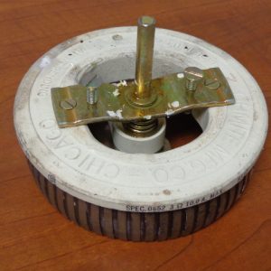 0652 OHMITE RHEOSTAT, 3 OHM, 300 WATT