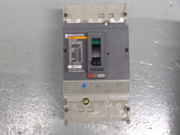 NS100N:MERLIN GERIN MOLDED CASE CIRCUIT BREAKER NS100N,MERLIN GERIN