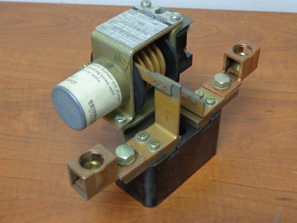 9055-NO121R, SQUARE D, MAGNETIC DASH POT RELAY, SERIES A, 600V MAX AC, 250V MAX DC, 9055-NO121R