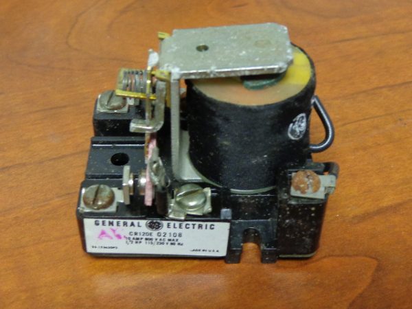 CR120E02108: GENERAL ELECTRIC RELAY
