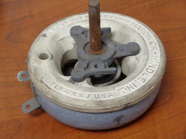 H-225:HARDWICK-HINDLE RHEOSTAT H-225,HARDWICK-HINDLE