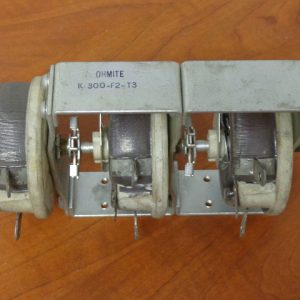 K-300-F2-T3:OHMITE RHEOSTAT DOUBLE K-300-F2-T3,OHMITE
