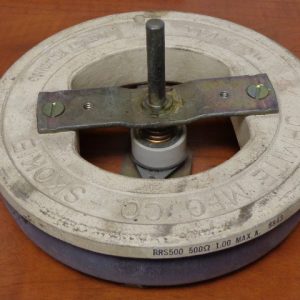 RRS500 OHMITE RHEOSTAT, 500 OHM, 1 AMP