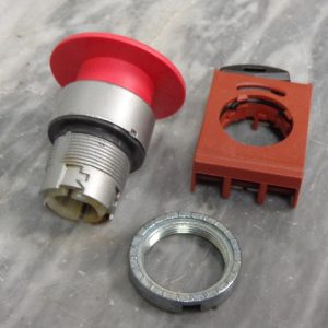 P9MEM4RN:GENERAL ELECTRIC MOMENTARY E-STOP P9MEM4RN,GENERAL ELECTRIC