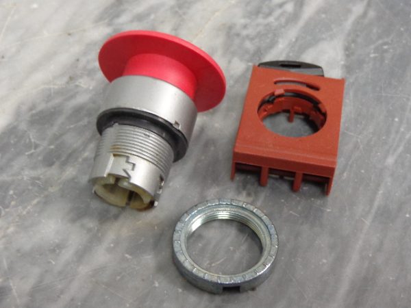 P9MEM4RN:GENERAL ELECTRIC MOMENTARY E-STOP P9MEM4RN,GENERAL ELECTRIC