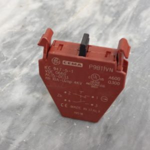 P9B20VN:GENERAL ELECTRIC CONTACT BLOCK P9B20VN,GENERAL ELECTRIC