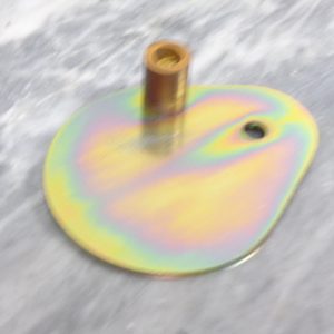 16964:HUBBELL FLUX PLATE WITH SPACER RH 16964,HUBBELL