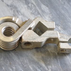 AE102973: 51066-030-51, X-2105-A, SQUARE D, EC AND M, YOUNGSTOWN NO. 30, LIMIT STOP, BLOWOUT COIL & CONTACT BRACKET, DC ONLY, NEW SURPLUS