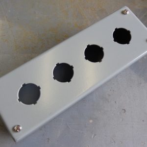 PB4:HUBBELL N12 PUSH BUTTON ENCLOSURE PB4,HUBBELL