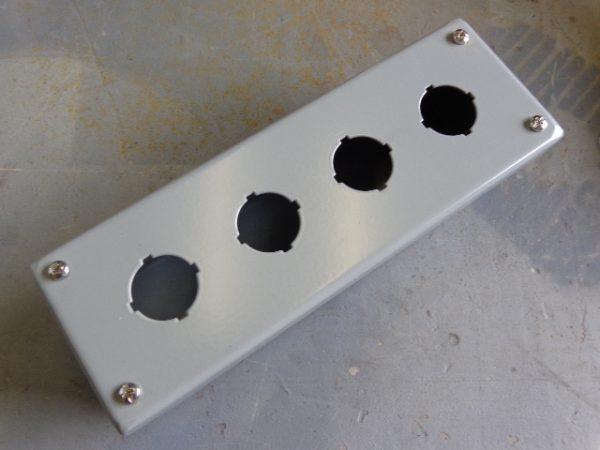PB4:HUBBELL N12 PUSH BUTTON ENCLOSURE PB4,HUBBELL