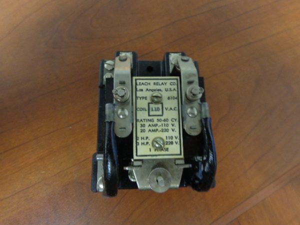 6104-115:LEACH RELAY 6104-115,LEACH