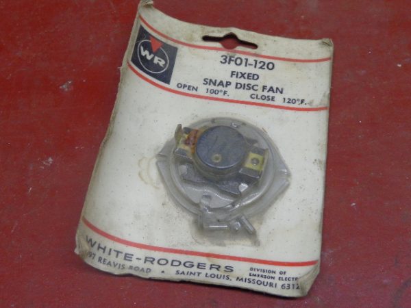 3F01-120:WHITE RODGERS SNAP DISC 3F01-120,WHITE RODGERS