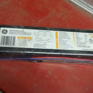 GEM240RS1201P:GENERAL ELECTRIC BALLAST GEM240RS1201P,GENERAL ELECTRIC