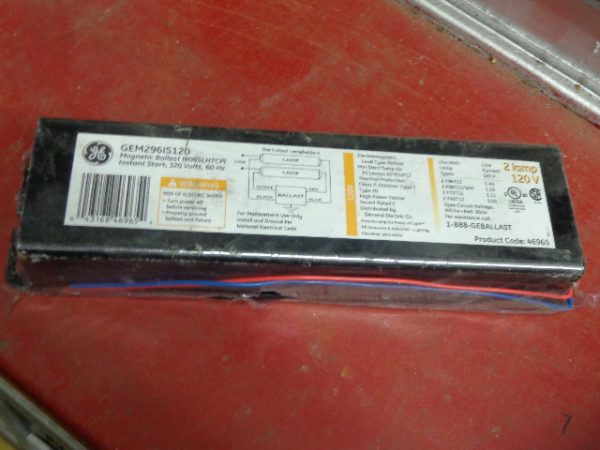 GEM240RS1201P:GENERAL ELECTRIC BALLAST GEM240RS1201P,GENERAL ELECTRIC