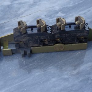 KTM-20: CLARK, CONTACT BLOCK, SIDE MOUNTED AUXILIARY 2 N.O. CONTACTS,  FOR TYPE TM CONTROLS