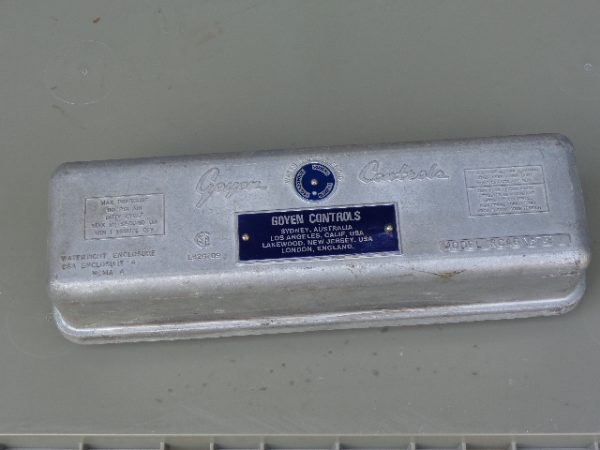 RCA6V373B:GOYEN CONTROLS PRESSURE SWITCH RCA6V373B,GOYEN CONTROLS