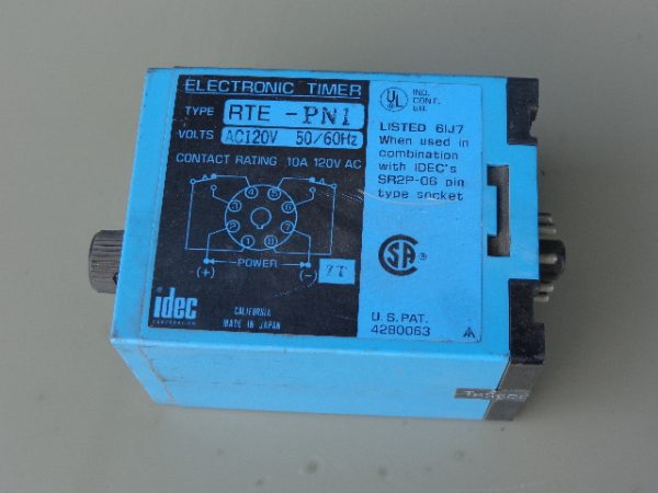 RTE-PN1:IDEC TIMER RELAY RTE-PN1,IDEC