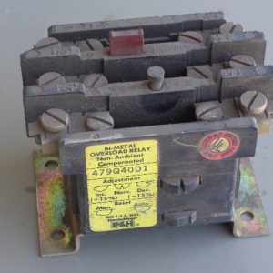479Q40D1:P&H OVERLOAD RELAY 479Q40D1,P&H