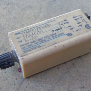 STARX012XSAEXA, AGASTAT PLUG IN RELAY
