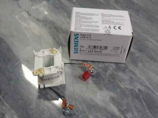 3TY7443-0AV0 OEM: 460/480 VOLT COIL FOR SERIES 3TF34-35 AND 3TF44-45, SIEMENS