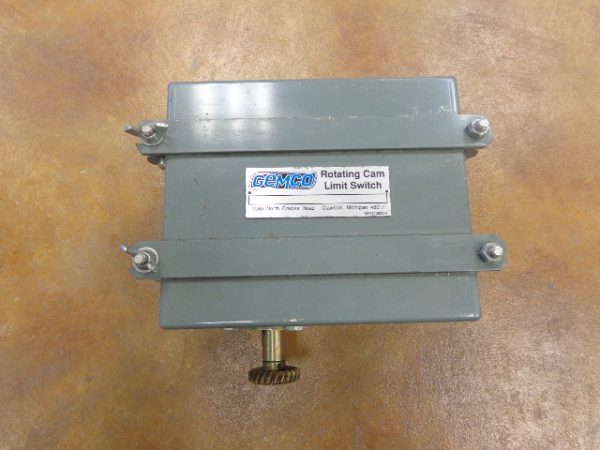 1980-404-X-SP-X-S-12-L:GEMCO ROTATING CAM LIMIT SWITCH 1980-404-X-SP-X-S-12-L,GEMCO