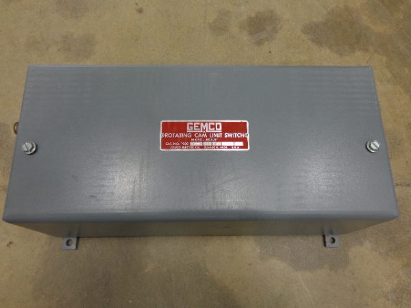 1980-1210L-SP-TD2: GEMCO ROTATING CAM LIMIT SWITCH