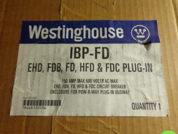 IBP-FD:WESTINGHOUSE BUS PLUG IBP-FD,WESTINGHOUSE