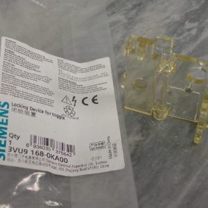 3VU9168-0KA00: SIEMENS 3VU MANUAL STARTER LOCKING DEVICE