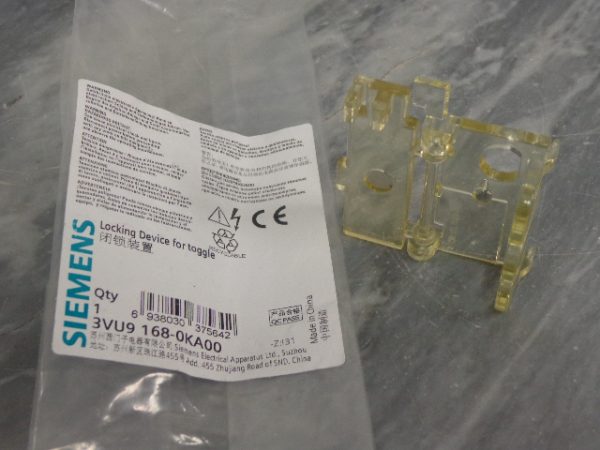 3VU9168-0KA00: SIEMENS 3VU MANUAL STARTER LOCKING DEVICE