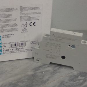 3VU9131-3AA00:3VU9131-3AA00 SIEMENS SIDE MOUNT AUXILIARY SWITCH FOR 3VU1300 MANUAL STARTERS