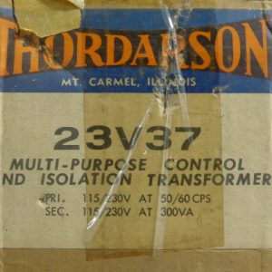 23V37:THORDARSON TRANSFORMER 23V37,THORDARSON