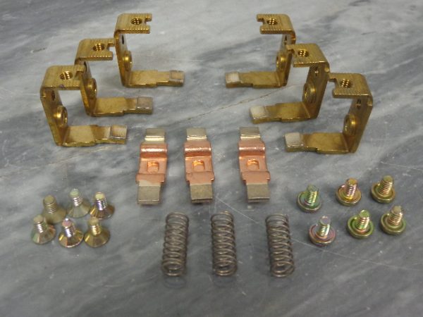 KTM31-1: CLARK, OEM CONTACT KIT 3 POLE, SIZE 0 & 1, FOR TYPE TM STARTERS & CONTACTORS.