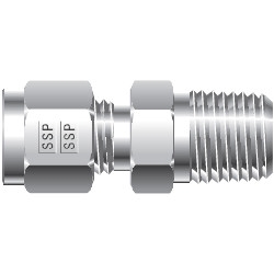 ISSD8MCRT12:DUOLOK TUBE FITTING MALE CONNECTOR ISSD8MCRT12,DUOLOK