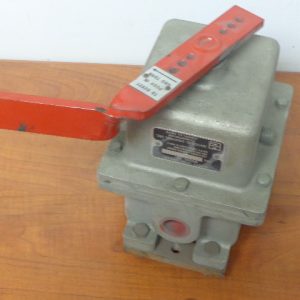 SS-1: MATERIAL CONTROL INC., SAFETY STOP SWITCH MODEL SS, TYPE 1, FOR GENERAL PURPOSE INDOOR AND OUTDOOR LOCATIONS, NEMA 3S & 4.