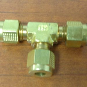 IBD4UT:DUOLOK COMPRESSION TEE FITTING 1/4" IBD4UT,DUOLOK