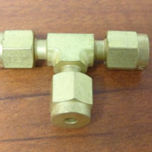 IBD2UT:DUOLOK COMPRESSION TEE FITTING 1/8" IBD2UT,DUOLOK