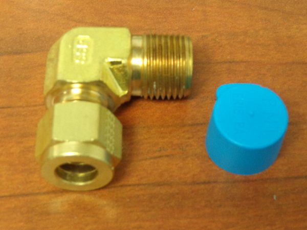 IBD6MERT6:DUOLOK TUBE FITTING 3/8" COMPRESSION TO  3/8" MALE IBD6MERT6,DUOLOK