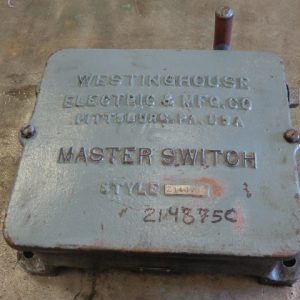 1406683:WESTINGHOUSE MASTER SWITCH STYLE 1406683,WESTINGHOUSE