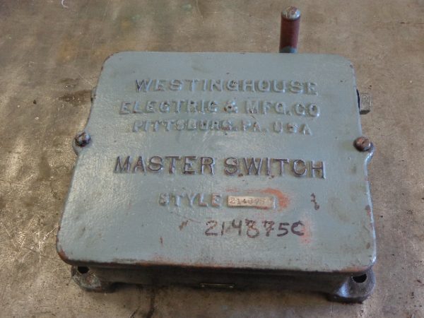 1406683:WESTINGHOUSE MASTER SWITCH STYLE 1406683,WESTINGHOUSE