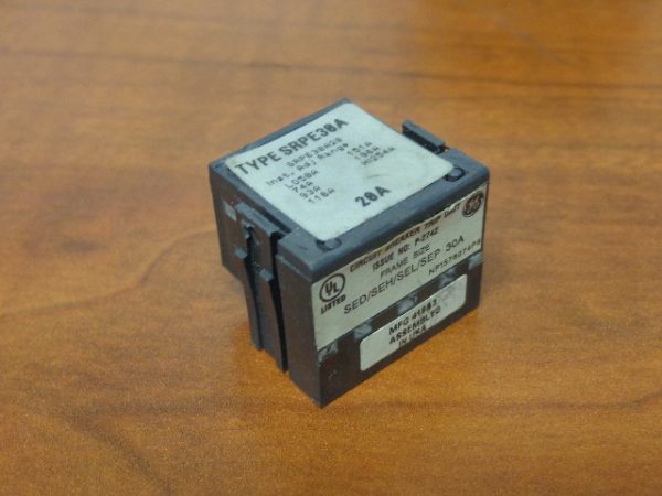 SRPE30A20:GENERAL ELECTRIC RATING PLUG SRPE30A20,GENERAL ELECTRIC