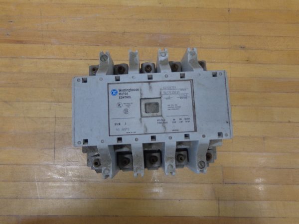 A201K3EA, WESTINGHOUSE, CONTACTOR, SIZE 3, 120V COIL