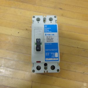 FDB2030: WESTINGHOUSE, CIRCUIT BREAKER  2 POLE, 30 AMP, 600 VAC, STYLE NO. 6638C26G87