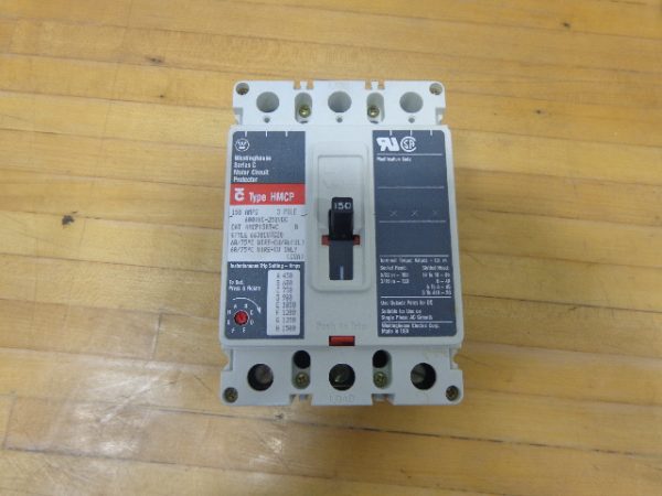 HMCP150T4C: BREAKER 150 AMP 3 POLE 600V, CUTLER HAMMER