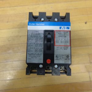 FH340150B: CUTLER-HAMMER, CIRCUIT BREAKER 3 POLE, 150 AMP, 480 VAC
